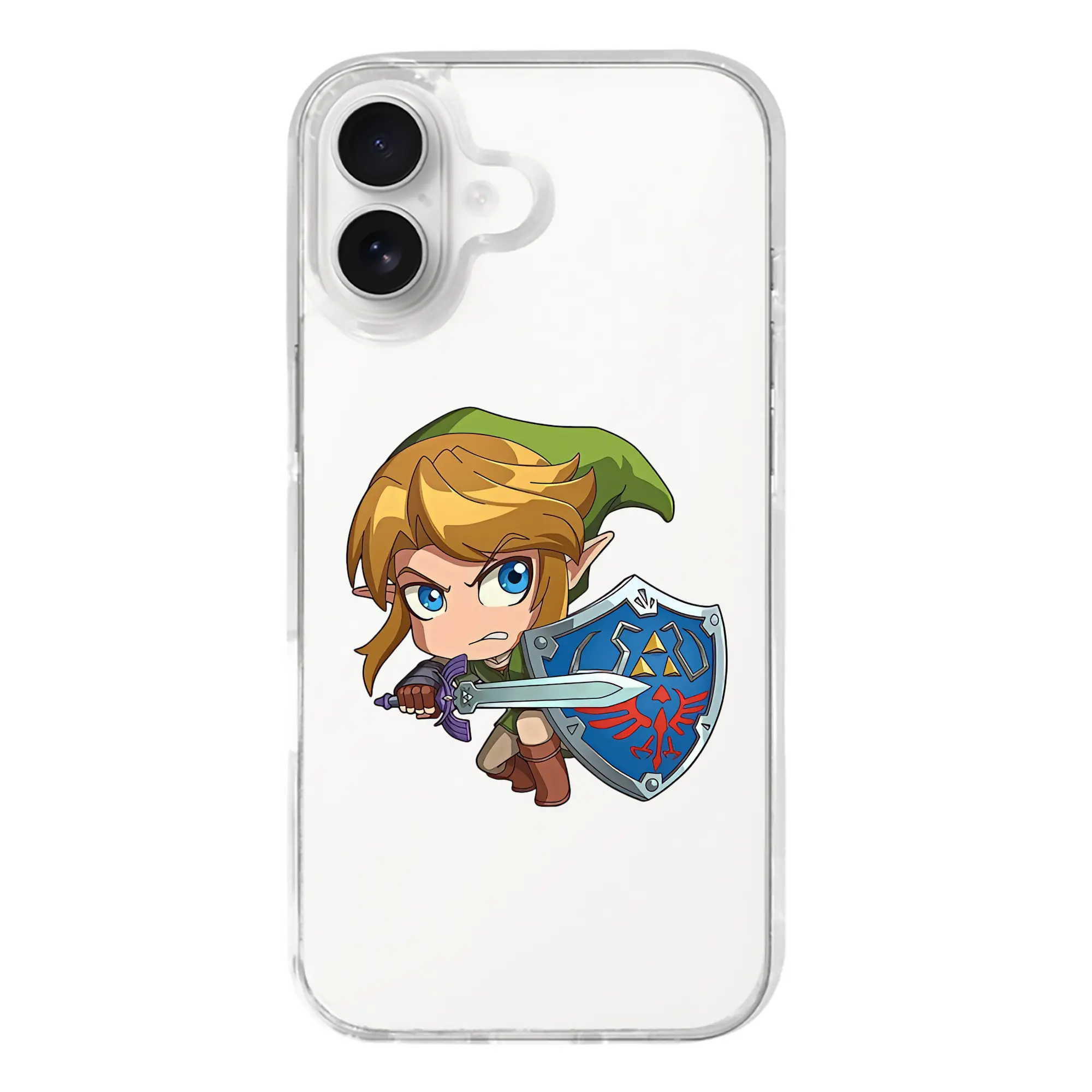 ゼルダの伝説 グッズ,リンク - iPhone 17シリーズ 透明スマホケース – 薄型・耐衝撃・精密フィット保護カバー